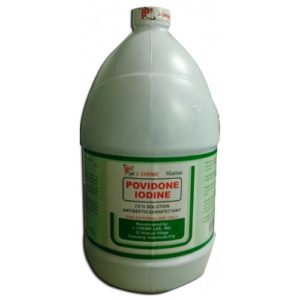 Povidone Iodine, 7.5% Gallon